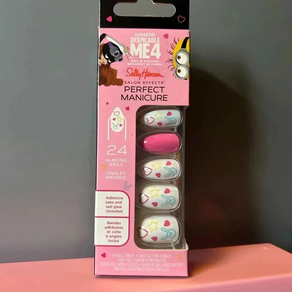 Sally Hansen Despicable Me 4 press on‎ nails NWT